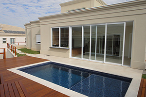 Esquadrias em alumínio para ambientes