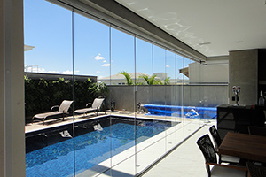 Esquadrias em alumínio para ambientes