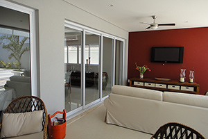 Esquadrias em alumínio para ambientes