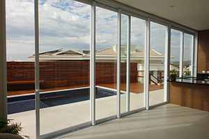 Esquadrias em alumínio para ambientes