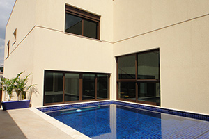 Esquadrias em alumínio para ambientes