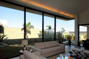 Esquadrias em alumínio para ambientes