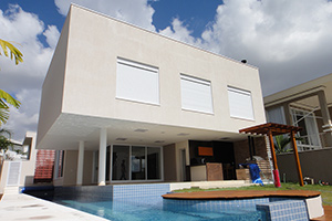 Esquadrias em alumínio para fachadas