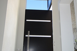 Porta social em alumínio