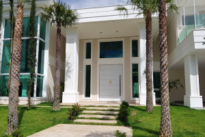 Porta social em alumínio