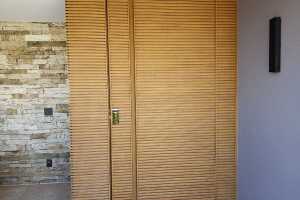 Porta social em alumínio