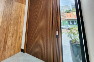 Porta social em alumínio