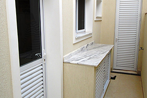 Portões em alumínio