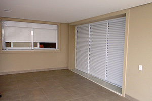 Portões em alumínio